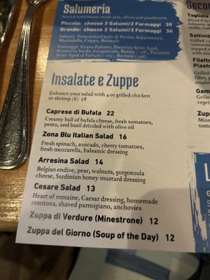 Menu photo 2 Zona Blu Weston, FL