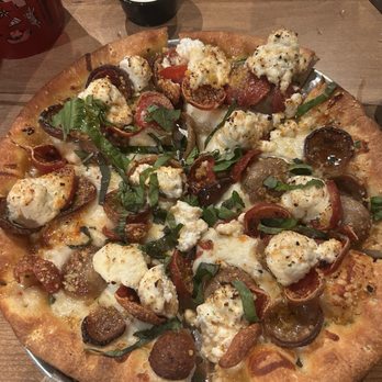 Hideaway Pizza - Tuscan thin crust pizza was so delicious - Pizza Near Me - Fort Worth, Texas