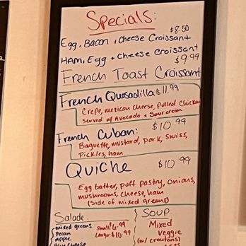 Jerome's Cafe & Bakery - Menu specials - Cafes Near Me - Clearwater, Florida