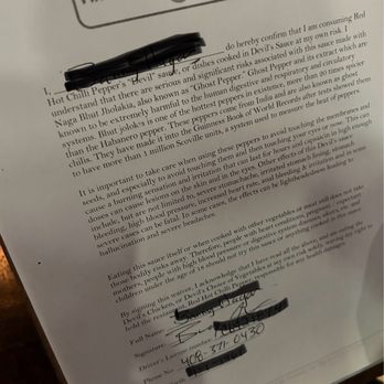 Red Hot Chilli Pepper - Liability Waiver - Halal Near Me - Fremont, California