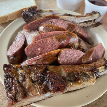 Rackshack BBQ & Wings - 3 meat. Ribs brisket sausage - Chicken Wings Near Me - Houston, Texas Rackshack BBQ & Wings - 3 meat. Ribs brisket sausage - Chicken Wings Near Me - Houston, Texas