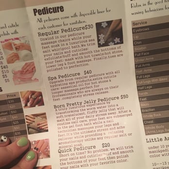 Born Pretty Nails & Spa - Prices 07/07/16 - Waxing Near Me - Stoneham, Massachusetts