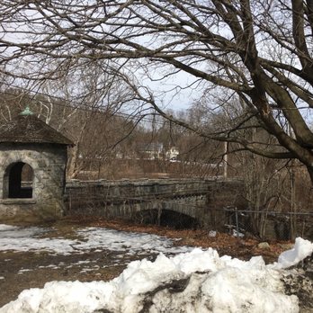 Lazizah Bakery - Beautiful 1901 Bridge in the of this building.   Get out of your car and take a walk check out this bridge as you can sit in the middle! - Bakeries Near Me - Yantic, Connecticut