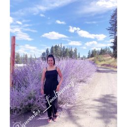Lushious lavender at entrance