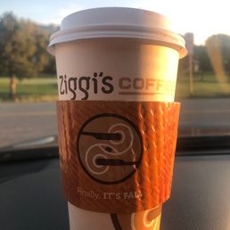a cup of coffee