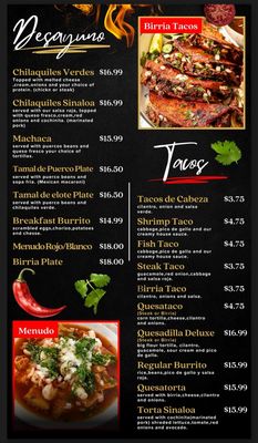 Menu photo 4 El Tito Sacramento, CA Menu photo 4 El Tito Sacramento, CA