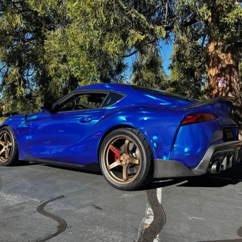Stage Five Wraps - Holographic Blue wrap from SFW - Vehicle Wraps Near Me - Westminster , California Stage Five Wraps - Holographic Blue wrap from SFW - Vehicle Wraps Near Me - Westminster , California