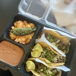 Asada Taco Plate