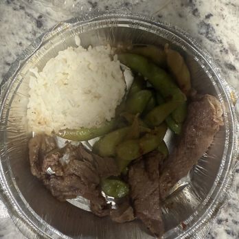 Makai Island Grill - Small bowl  White rice  Teriyaki steak  Garlic edamame - Hawaiian Near Me - Henderson, Nevada