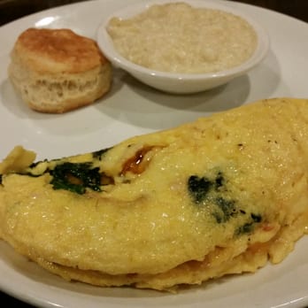 The Row - The Chef's Omelet of the day--Turkey, cheddar, and spinach - Southern Near Me - Nashville, Tennessee