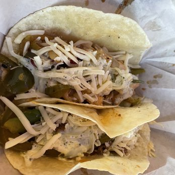Mojo's Tacos - Franklin - Chicken fajita taco and steak fajita taco - Tacos Near Me - Franklin, Tennessee Mojo's Tacos - Franklin - Chicken fajita taco and steak fajita taco - Tacos Near Me - Franklin, Tennessee