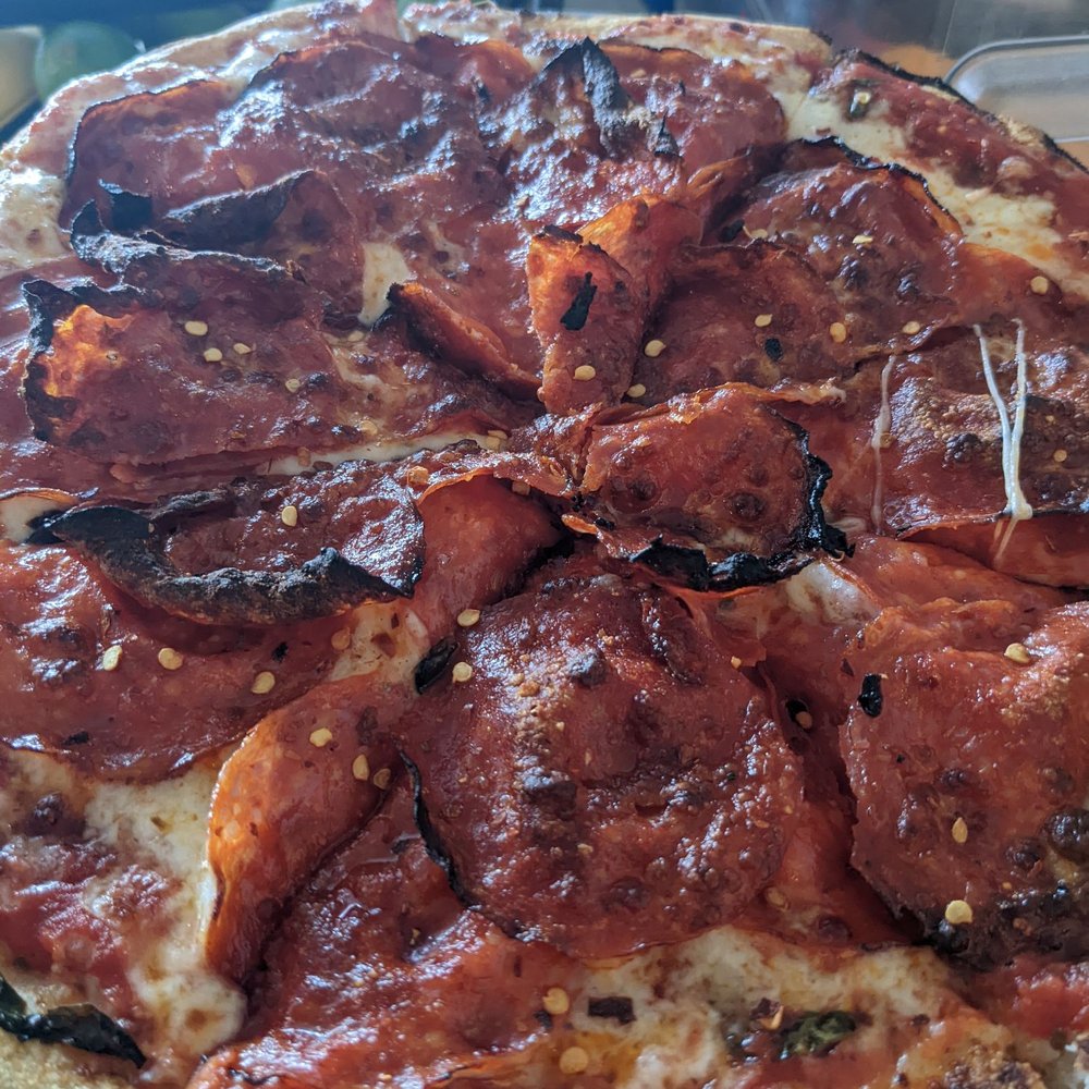 Sapphire Beach Bar - Double Pepperoni Pizza - Burgers Near Me - Smith Bay, Virgin Islands