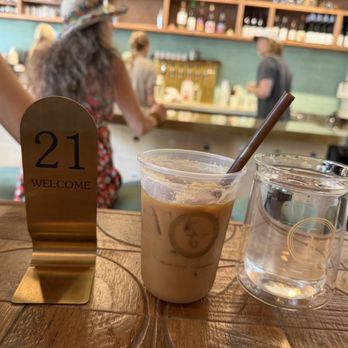 Sun Gold Point - Lattes. And our 21 number given to us after we ordered. - Diners Near Me - San Diego, California