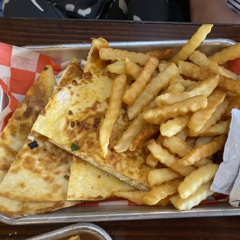 The Taco Shop - Child's quesadilla and fries  - win! win! - Mexican Near Me - Franklin, Tennessee