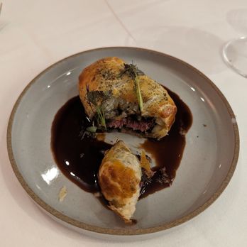 Aubergine Private Dining Club - a plate of food - New American Near Me - Columbus, Ohio Aubergine Private Dining Club - a plate of food - New American Near Me - Columbus, Ohio