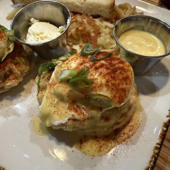 Young Cardinal Cafe - Crab cake egg Benedict's - Breakfast & Brunch Near Me - Winston-Salem, North Carolina
