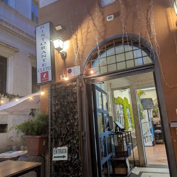 Ristorante Cleto - The entrance to The restaurant - Mediterranean Near Me - Rome, RM Ristorante Cleto - The entrance to The restaurant - Mediterranean Near Me - Rome, RM