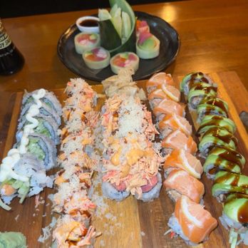 Yellowtail Japanese Bistro - Assorted rolls - Sushi Bars Near Me - Fairfield, New Jersey Yellowtail Japanese Bistro - Assorted rolls - Sushi Bars Near Me - Fairfield, New Jersey
