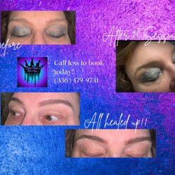 In Her Beauty Beatz - You can see the lift that eyebrows can give you eyes as a mature client. So beautiful