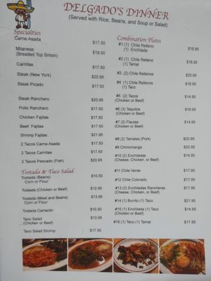 Menu photo 3 Delgados Restaurant San Jacinto, CA Menu photo 3 Delgados Restaurant San Jacinto, CA