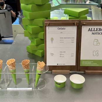 Matcha Town - Gelato Menu Taken 1-10-2026 - Gelato Near Me - Cupertino, California
