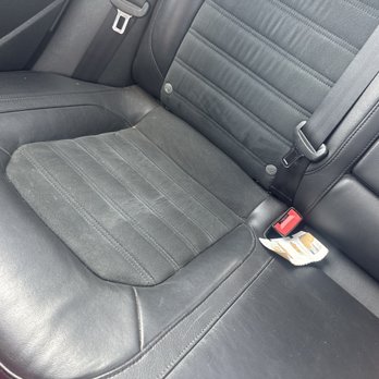 Pro Shine Car Wash - Crumbs in seat still. - Car Wash Near Me - Mooresville, North Carolina