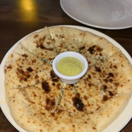 Spinach Dip Naan Spinach Dip Naan