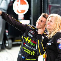 Lake Forest Hearing Professionals - Dr. Lori sponsoring NASCAR driver James Davison