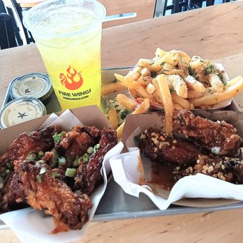 Fire Wings - Downey - Thai chili , Peanut butter wings and garlic fries - Chicken Wings Near Me - Downey, California Fire Wings - Downey - Thai chili , Peanut butter wings and garlic fries - Chicken Wings Near Me - Downey, California
