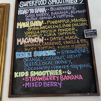 Fireweed Mercantile & Cafe - Smoothie menu - Cafes Near Me - Rico, Colorado