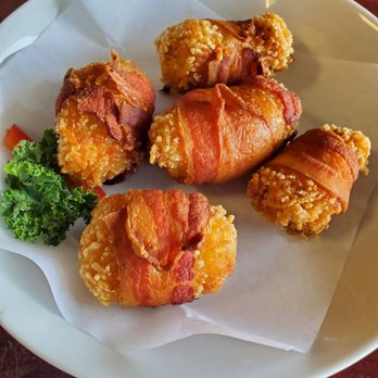 Hana Korean BBQ - Bacon Roll 베이컨 롤 - crunchy deliciousness! - Korean Near Me - Paso Robles, California