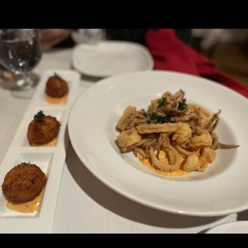 Villa Lulu - Sun Dried Tomato Arancini - Italian Near Me - New Haven, Connecticut Villa Lulu - Sun Dried Tomato Arancini - Italian Near Me - New Haven, Connecticut