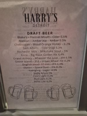 Menu photo 3 Harry's Detroit Bar & Grill Detroit, MI Menu photo 3 Harry's Detroit Bar & Grill Detroit, MI