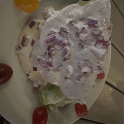 Pelican Bend - Crisp Wedge of Lettuce, and Homemade Dressing...delicious!!!