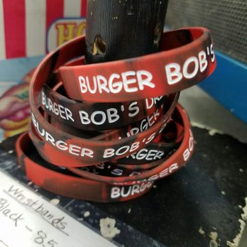 Burger Bobs - Wrist bands from Bob's - Burgers Near Me - Baker City, Oregon