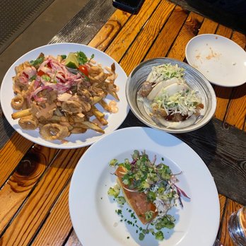 Seabear Oyster Bar - Fried calamari (must have - fridays only), steamed buns, lobster roll - Seafood Near Me - Athens, Georgia Seabear Oyster Bar - Fried calamari (must have - fridays only), steamed buns, lobster roll - Seafood Near Me - Athens, Georgia
