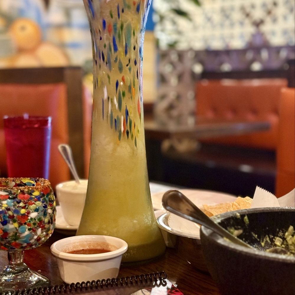 Hacienda Bar & Grill - Frozen Peach Margarita - Mexican Near Me - Buford, Georgia