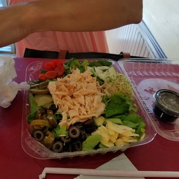 Yo-Way Eatery - Chicken salad with stuff. - Juice Bars & Smoothies Near Me - Gardena, California