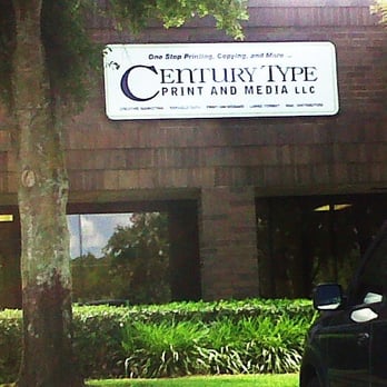 Century Type - Print Media Near Me - Jacksonville, Florida Century Type - Print Media Near Me - Jacksonville, Florida
