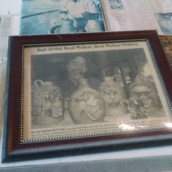 Walker Brad Pottery - News article and early works. - Art Galleries Near Me - Dahlonega, Georgia