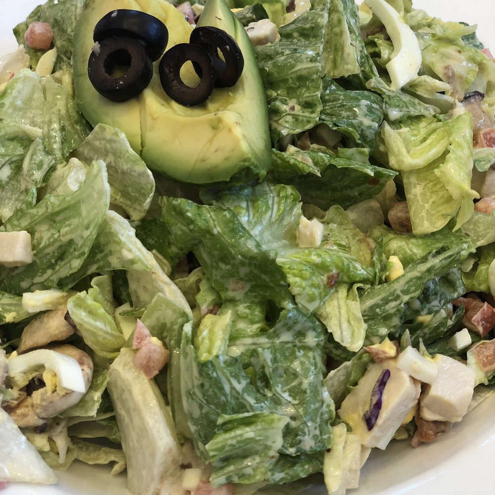 Ruby's Diner - tossed Cobb salad - American Near Me - San Clemente, California Ruby's Diner - tossed Cobb salad - American Near Me - San Clemente, California