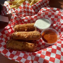 Mozzarella sticks Mozzarella sticks
