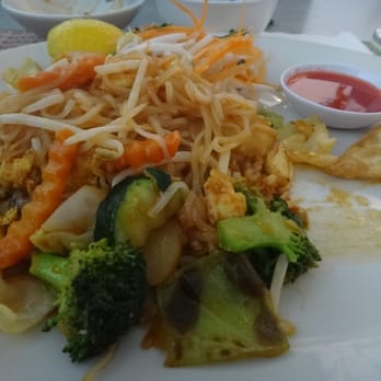Thai Time III - Vegetarian Pad Thai. Not bad for lunch! - Thai Near Me - San Diego, California Thai Time III - Vegetarian Pad Thai. Not bad for lunch! - Thai Near Me - San Diego, California