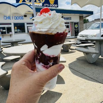 Zesto - Cherry Cordial Sundae - Ice Cream & Frozen Yogurt Near Me - New Albany, Indiana Zesto - Cherry Cordial Sundae - Ice Cream & Frozen Yogurt Near Me - New Albany, Indiana