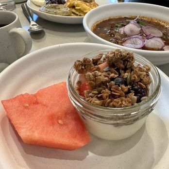 Tia Carmen - From menudo to granola and fresh aguas frescas made of Prickly Pear...go now! - New American Near Me - Phoenix, Arizona