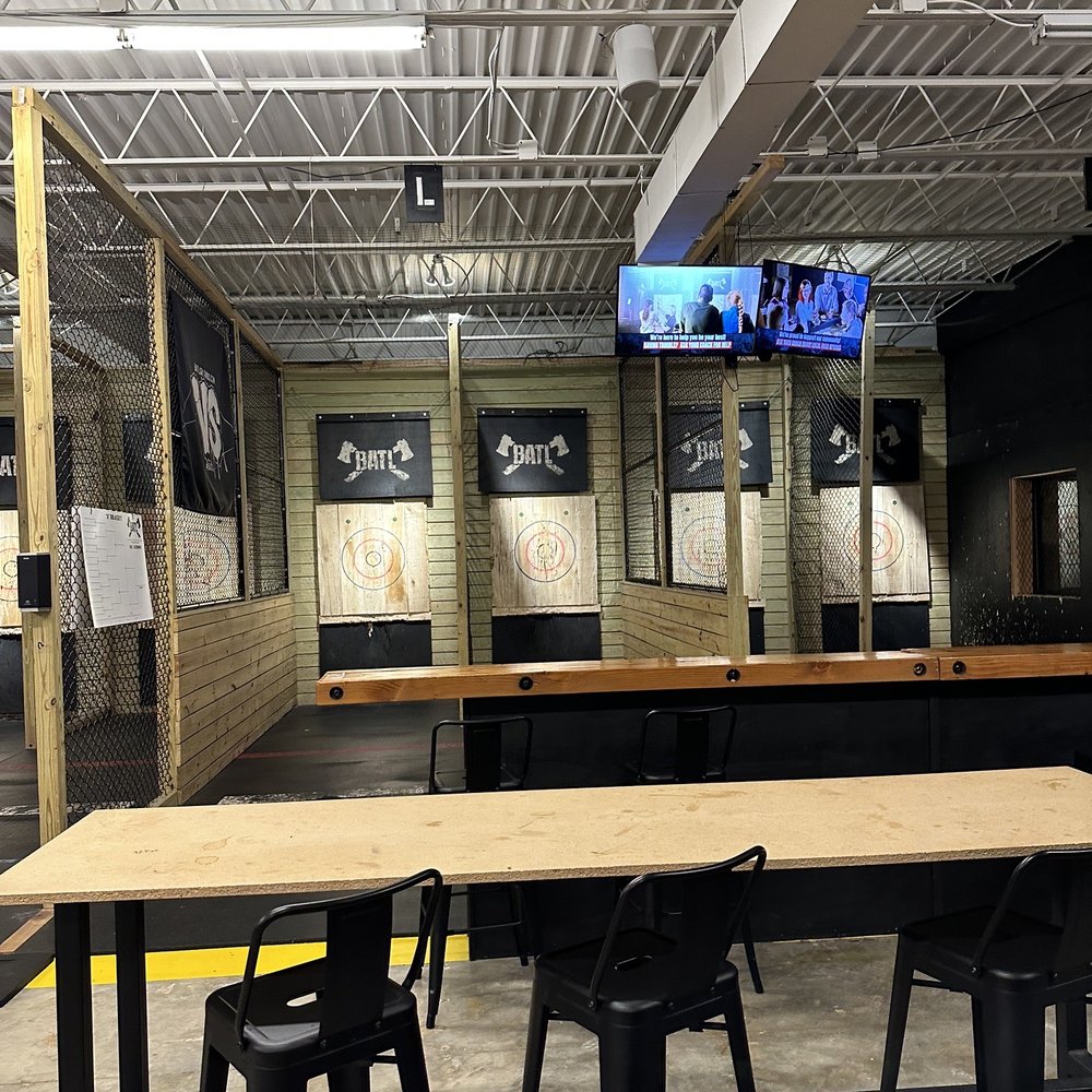 BATL Axe Throwing - Main area - Axe Throwing Near Me - Charlotte, North Carolina