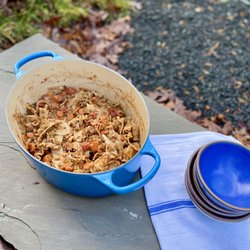 Corbin Chase Health - Food as medicine: Longevity Lentil Lasagna Soup. Full of ancient healing flavors like oregano, basil, and garlic. Full recipe on my website.