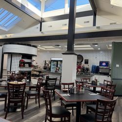 Inside restaurant