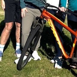 Picture of bike and gear