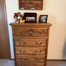 4th Street Antiques - Oak Chest of Drawers